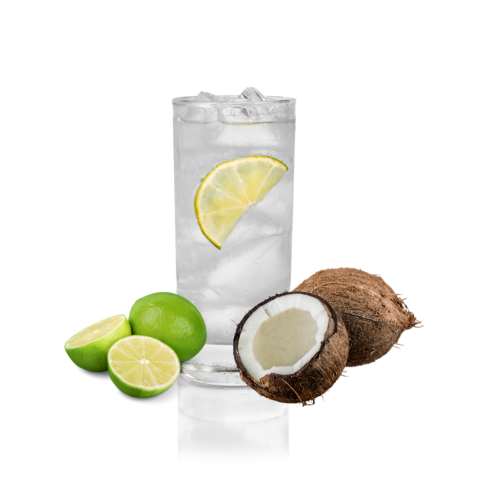 XR™ Carbohydrate Loading Drink Mixed with water in glass with ice