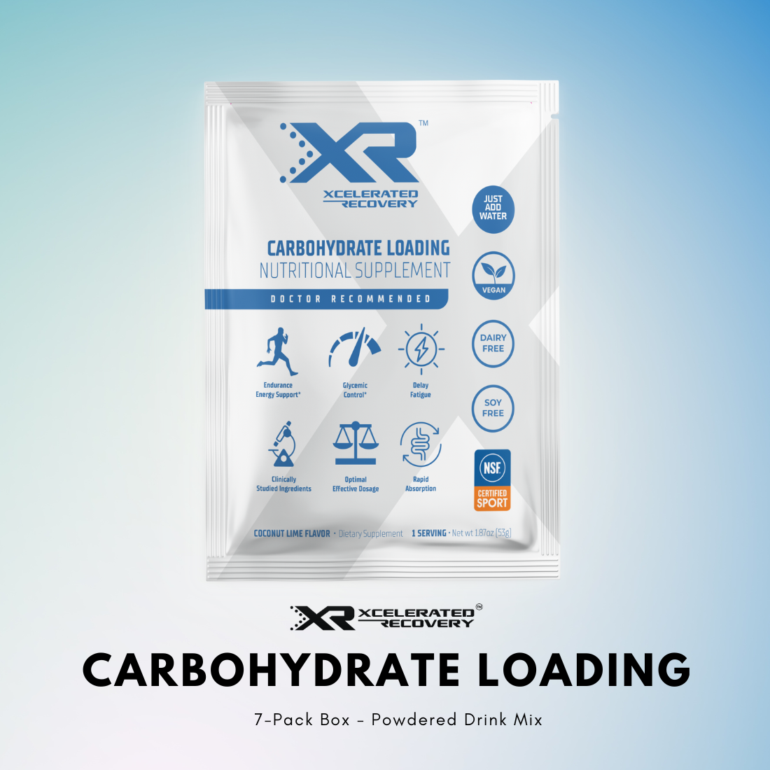 XR™ Carbohydrate Loading Drink Mix | 7-pack – Xcelerated Recovery™